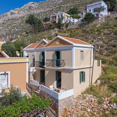 Blue Wave Astradeni House Villa Symi Exterior foto