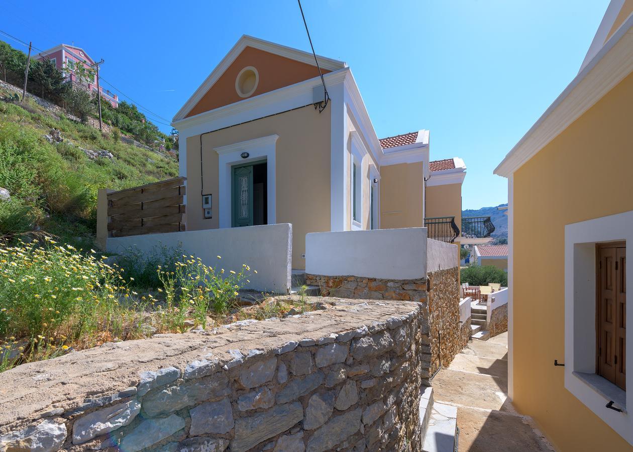Blue Wave Astradeni House Villa Symi Exterior foto