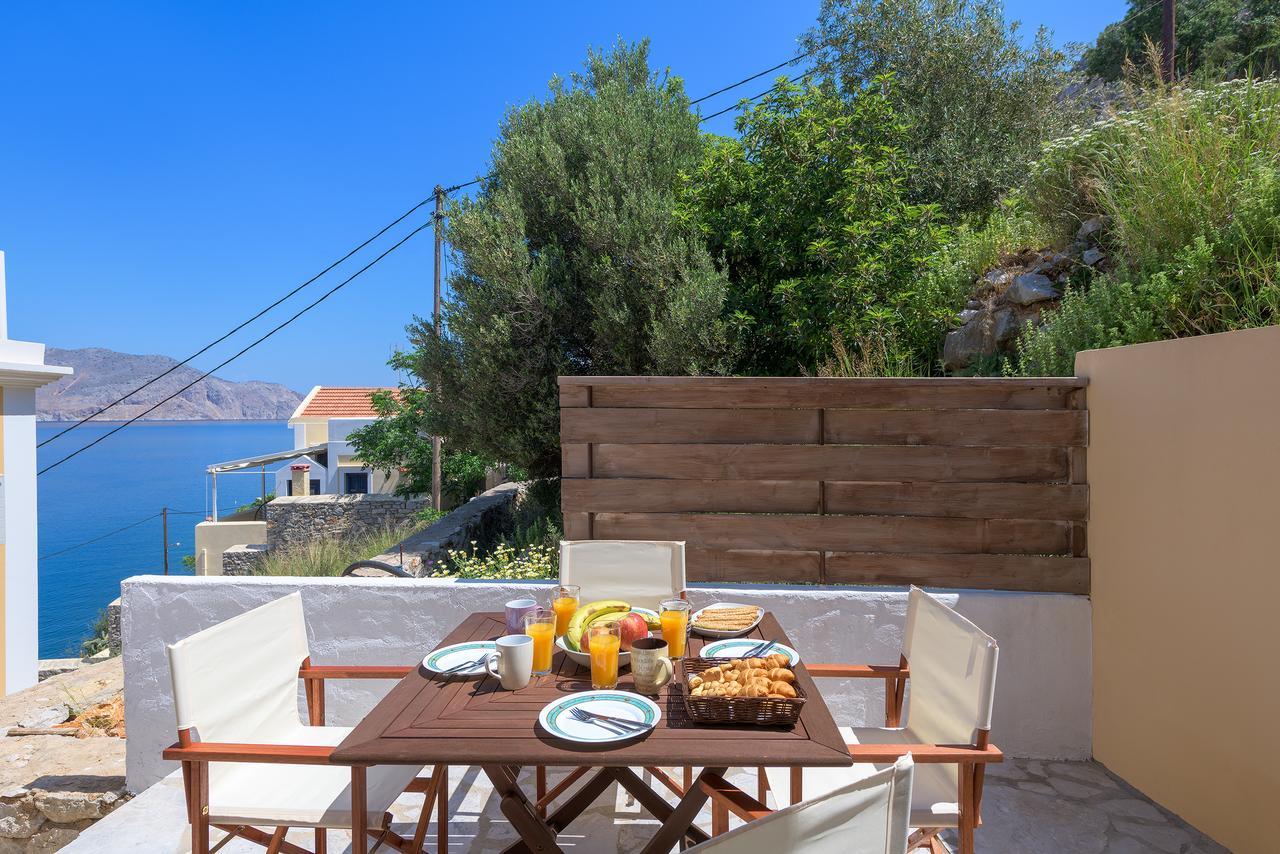 Blue Wave Astradeni House Villa Symi Exterior foto