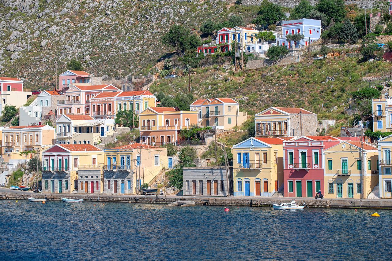 Blue Wave Astradeni House Villa Symi Exterior foto
