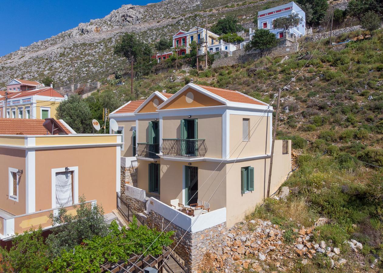 Blue Wave Astradeni House Villa Symi Exterior foto