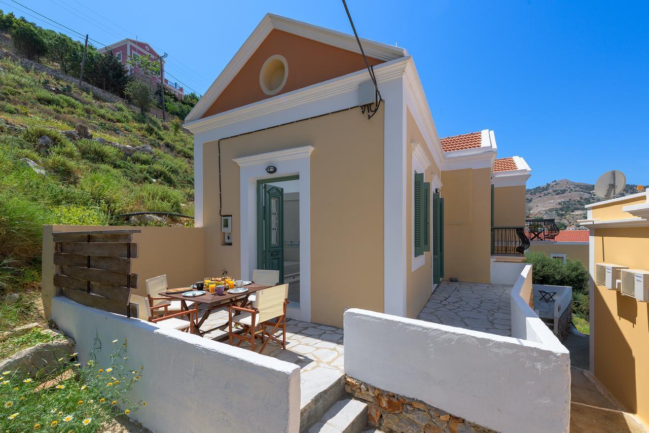 Blue Wave Astradeni House Villa Symi Exterior foto